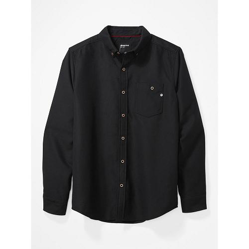 Marmot Clothes Black NZ - Aylesbury Shirts Mens NZ8542703